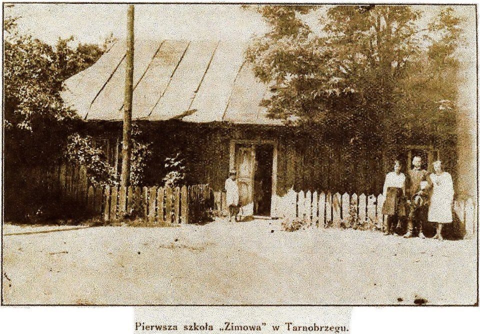 Tarnobrzeg school record or photograph: school building where Mary Schlissel taught